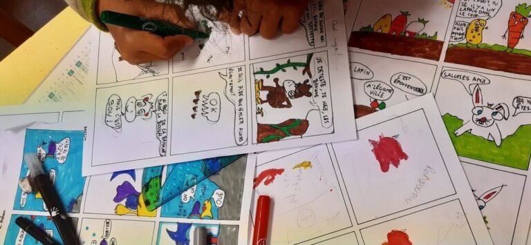 Activité '📚Réalisation d&rsquo;une BD pour les ados' par Apprends et Rêve, activités pour enfants et ados à Paris