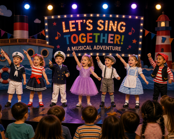 Une image de l‘activité Comédie musicale en anglais organisée par Apprends et Rêve, activités pour enfants et ados à Paris