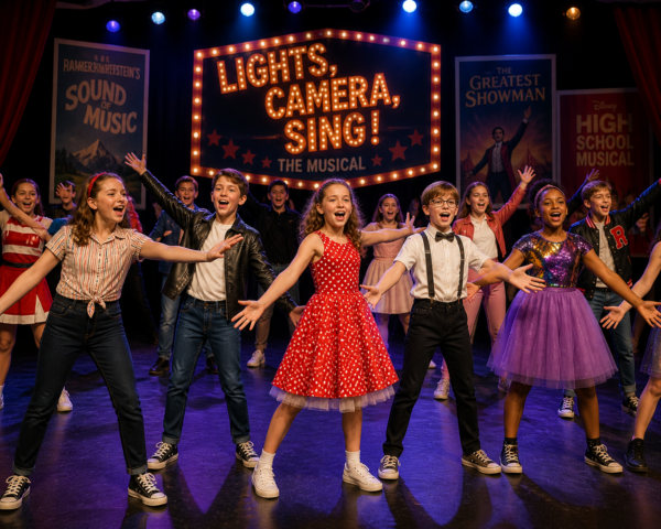 Une image de l‘activité Comédie musicale en anglais organisée par Apprends et Rêve, activités pour enfants et ados à Paris