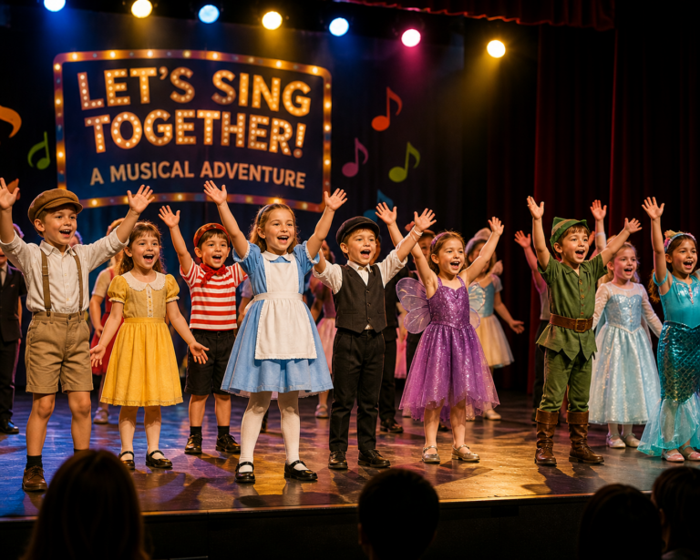 Activité 'Comédie musicale en anglais' par Apprends et Rêve, activités pour enfants et ados à Paris