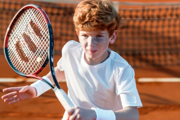 Une image de l‘activité Initiation au tennis: apprendre à placer sa raquette et préparer ses déplacements pour devenir de vrais champions organisée par Apprends et Rêve, activités pour enfants et ados à Paris