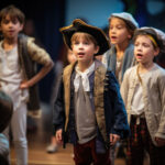 Une image de l‘activité Initiation au théâtre: vivre et jouer, sur scène! organisée par Apprends et Rêve, activités pour enfants et ados à Paris