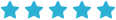 5 étoiles bleues