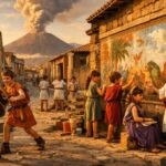 Une image de l‘activité En mission à Pompéi: secrets et aventures de l’an 79 organisée par Apprends et Rêve, activités pour enfants et ados à Paris