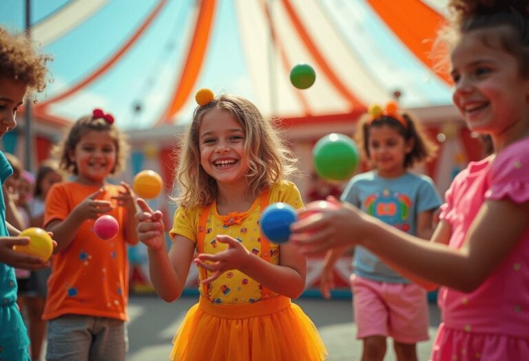 Activité '🎪 Cirque pour les 4-7 ans' par Apprends et Rêve, activités pour enfants et ados à Paris