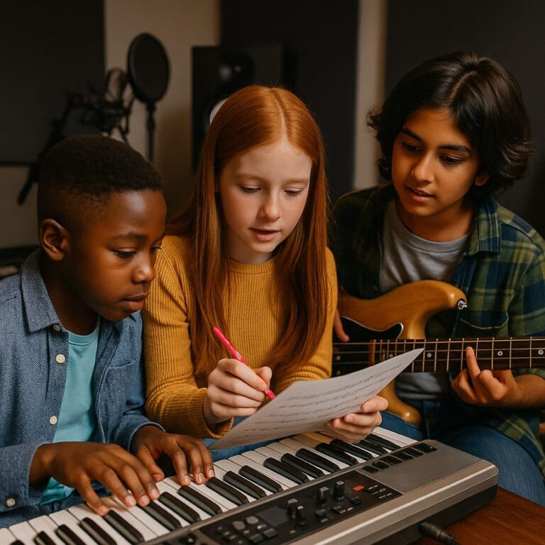 Activité '🎤 Musique & chant pour les 7-9 ans' par Apprends et Rêve, activités pour enfants et ados à Paris