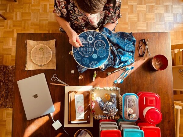 Une image de l‘activité 🧵 Broderie pour les 9-12 ans organisée par Apprends et Rêve, activités pour enfants et ados à Paris