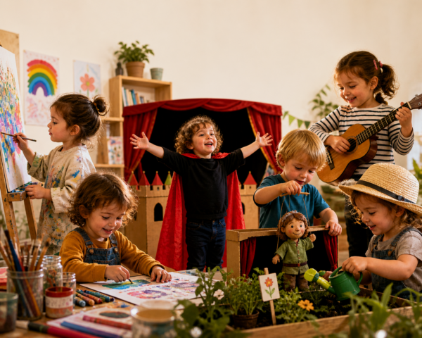 Une image de l‘activité De l’art à la cuisine en passant par la musique, l’éveil au théâtre, la découverte du yoga ou l’observation de la nature, partons à la découverte… organisée par Apprends et Rêve, activités pour enfants et ados à Paris