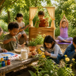 Une image de l‘activité De l’art à la cuisine en passant par la musique, l’éveil au théâtre, la découverte du yoga ou l’observation de la nature, partons à la découverte… organisée par Apprends et Rêve, activités pour enfants et ados à Paris