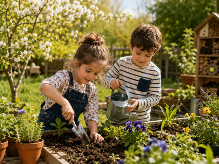 Activité 'Jardinage pour les 4-7 ans: à la (re) découverte de la nature au printemps' par Apprends et Rêve, activités pour enfants et ados à Paris