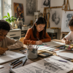 Une image de l‘activité ✏️ Dessin académique & projets créatifs organisée par Apprends et Rêve, activités pour enfants et ados à Paris