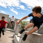 Une image de l‘activité ⚡ Chase Tag & Parkour : agilité, vitesse et stratégie organisée par Apprends et Rêve, activités pour enfants et ados à Paris
