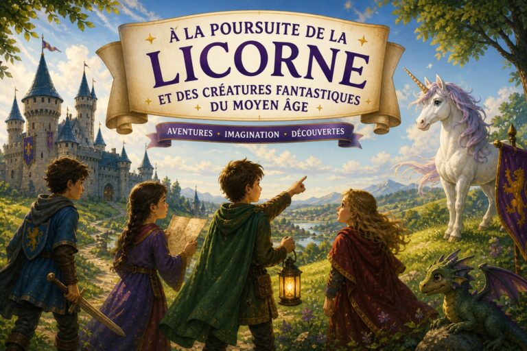 Activité 'À la poursuite de la Licorne et des créatures fantastiques du Moyen Âge' par Apprends et Rêve, activités pour enfants et ados à Paris