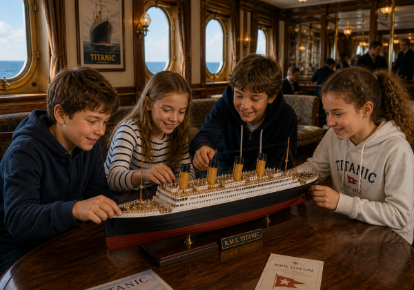 Photo de l'activité Embarquement immédiat à bord des géants des océans 🚢, organisée par Apprends & Rêve