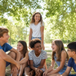Une image de l‘activité 9-12 ans – Matinée multi-activités: multisports ou théâtre + multisports ou anglais organisée par Apprends et Rêve, activités pour enfants et ados à Paris