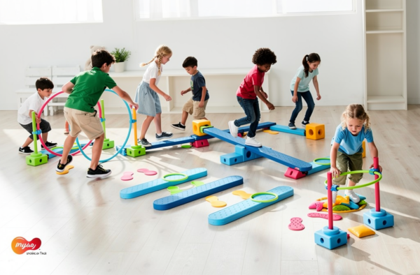 Une image de l‘activité Motricité: se jouer des obstacles pour devenir un ou une vrai(e) petit(e) gymnaste organisée par Apprends et Rêve, activités pour enfants et ados à Paris
